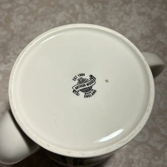 Arthur Wood ~ Primrose Botanical Vintage Large Teapot with Lid Made in England - Picture 4 of 13